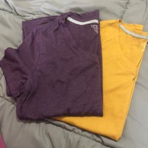 Plain v neck t shirts bundle